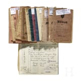 40 Milit&auml;rp&auml;sse/Soldb&uuml;cher von Artillerieangeh&ouml;rigen der Kaiserlichen Armee