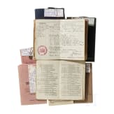 Ca. 60 Milit&auml;rp&auml;sse/Soldb&uuml;cher von Artillerieangeh&ouml;rigen der Kaiserlichen Armee