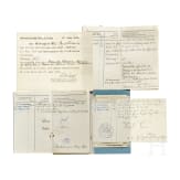Zwei Milit&auml;rp&auml;sse von Angeh&ouml;rigen der Kaiserlichen Schutztruppe