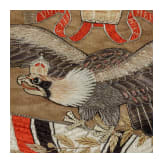 Seidenstickbild eines Matrosen der "S.M.S. Leipzig", China, 1909-12