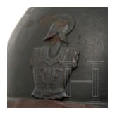 Sechs Stahlhelme M 15 (Adrian), Frankreich, um 1915 - 1918