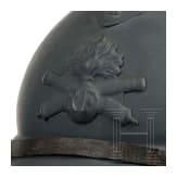 Sechs Stahlhelme M 15 (Adrian), Frankreich, um 1915 - 1918