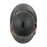 Sechs Stahlhelme M 15 (Adrian), Frankreich, um 1915 - 1918