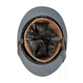 Sechs Stahlhelme M 15 (Adrian), Frankreich, um 1915 - 1918