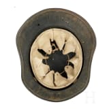 Zwei Stahlhelme "Gladiator" f&uuml;r Luftschutz, deutsch, 1939 - 1944