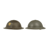 Zwei Stahlhelme Mk II, Gro&szlig;britannien, 1938 - 1939