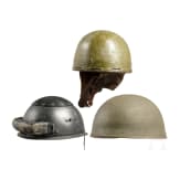 Drei milit&auml;rische Helme, Gro&szlig;britannien