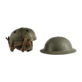 F&uuml;nf milit&auml;rische Helme, USA