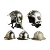 F&uuml;nf Helme der Sapeurs-Pompiers, Frankreich