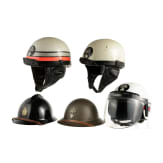 Fünf Helme der Gendarmerie, Frankreich/Belgien