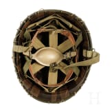 Neun milit&auml;rische Kopfbedeckungen, USA