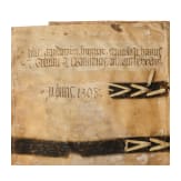 Kanzleimappe, deutsch, datiert 1398