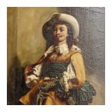 Zwei Historismus-Portraits adliger Herren des 17. Jhdts.