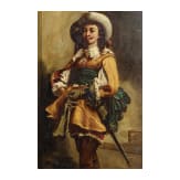 Zwei Historismus-Portraits adliger Herren des 17. Jhdts.