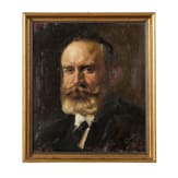 Gustav Rien&auml;cker - zwei Herrenbildnisse, M&uuml;nchen, 1897