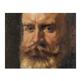 Gustav Rien&auml;cker - zwei Herrenbildnisse, M&uuml;nchen, 1897