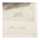 John Phillipp - Auguste Rodin im Profil nach links, 1909