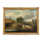 Landschaft mit M&uuml;hle, Spanien/Italien, 19. Jhdt.