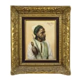 Oscar Meyer-Elbing (1866 - ca. 1930) - Portrait eines Orientalen, datiert 1895