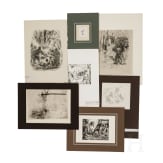 Lovis Corinth (1858 - 1925) und Max Slevogt (1868 - 1932) - 16 Grafikbl&auml;tter