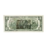 Zwei-Dollar-Schein, signiert "Andy Warhol", 1979