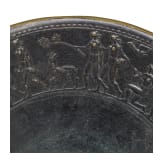A German bronze bowl in antique style, 20th century