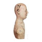 M&auml;nnliche Hutpuppe, Nieder&ouml;sterreich, um 1920