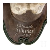 Abnormes Hirschgeweih, Tschechien, datiert 1918