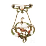 Jugendstil-Brosche, um 1910