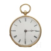 Gold-Taschenuhr, Genf, De Sufry, Ende 19. Jhdt.