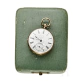 Gold-Taschenuhr (Savonette), um 1900