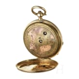 Gold-Taschenuhr (Savonette), um 1900