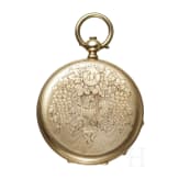 Gold-Taschenuhr (Savonette), um 1900