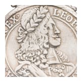 Gehenkelter Taler, Kaiser Leopold I. (1640 - 1705), datiert 1668