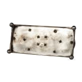 Silberne M&eacute;nage mit zwei Glaskaraffen und einem Paar Gew&uuml;rzsch&auml;lchen, Frankreich, zwischen 1798 und 1809