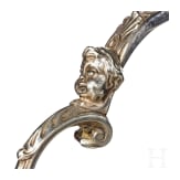 Gro&szlig;er Silber-Fruchtkorb mit beweglichem Henkel, deutsch, wohl Heilbronn Bruckmann & S&ouml;hne, um 1900