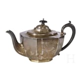 Dreiteiliges Silber-Teeservice, Henry Clifford Davis, Birmingham, 1922