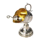 Kleiner silberner Eisw&uuml;rfelbeh&auml;lter, deutsch, um 1900/10