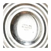 Sechs Fu&szlig;schalen in Silber bzw. "Sterling weighted", 19. und 20. Jhdt.