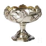 Sechs Fu&szlig;schalen in Silber bzw. "Sterling weighted", 19. und 20. Jhdt.