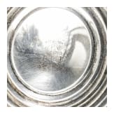 Sechs Fu&szlig;schalen in Silber bzw. "Sterling weighted", 19. und 20. Jhdt.