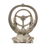 Versilberte Automobilrennen-Troph&auml;e der Weidlich Brothers als Motorsport-Memorabilia, USA