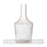 A German glass decanter, 18th century