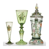 Krug, Pokal und Fl&ouml;te, Nordb&ouml;hmen/Neuwelt, um 1880