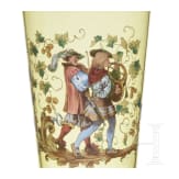 Krug und Deckelpokal, Bayrischer Wald, wohl Theresienthal, um 1880