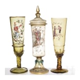Drei Pokale, Bayerischer Wald, Theresienthal, um 1890