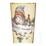 Humpen und Deckelpokal, B&ouml;hmen, um 1880