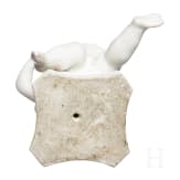 Porzellanfigur eines Knaben, deutsch, 18. Jhdt.