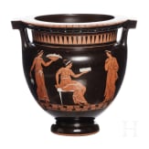 Vase im attischen Stil, Wiener Porzellanmanufaktur, um 1860