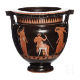 Vase im attischen Stil, Wiener Porzellanmanufaktur, um 1860